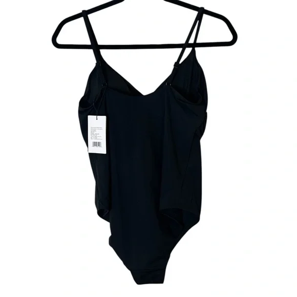 KNIX Sculpt Wrap One Piece Swimsuit- Black UPF 50- XL - Picture 8 of 13